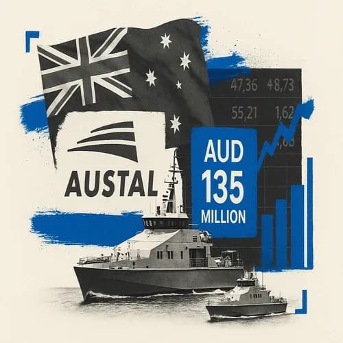 PRE-MARKET AUSTRALIAN STOCKS NEWS: Austal (ASB AT) announced award of 2 addit...