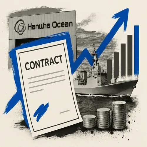 Hanwha Ocean (042660 KS) wins KRW 2.6tln order